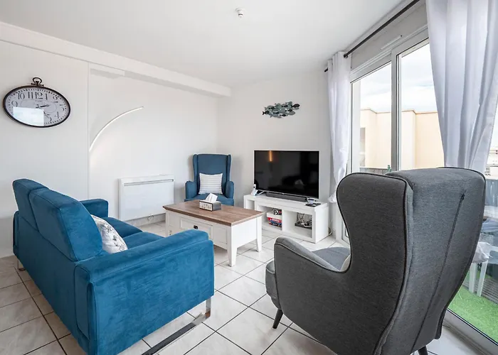 Apartment T3 Vue Clim Wifi Parking Canet-en-Roussillon